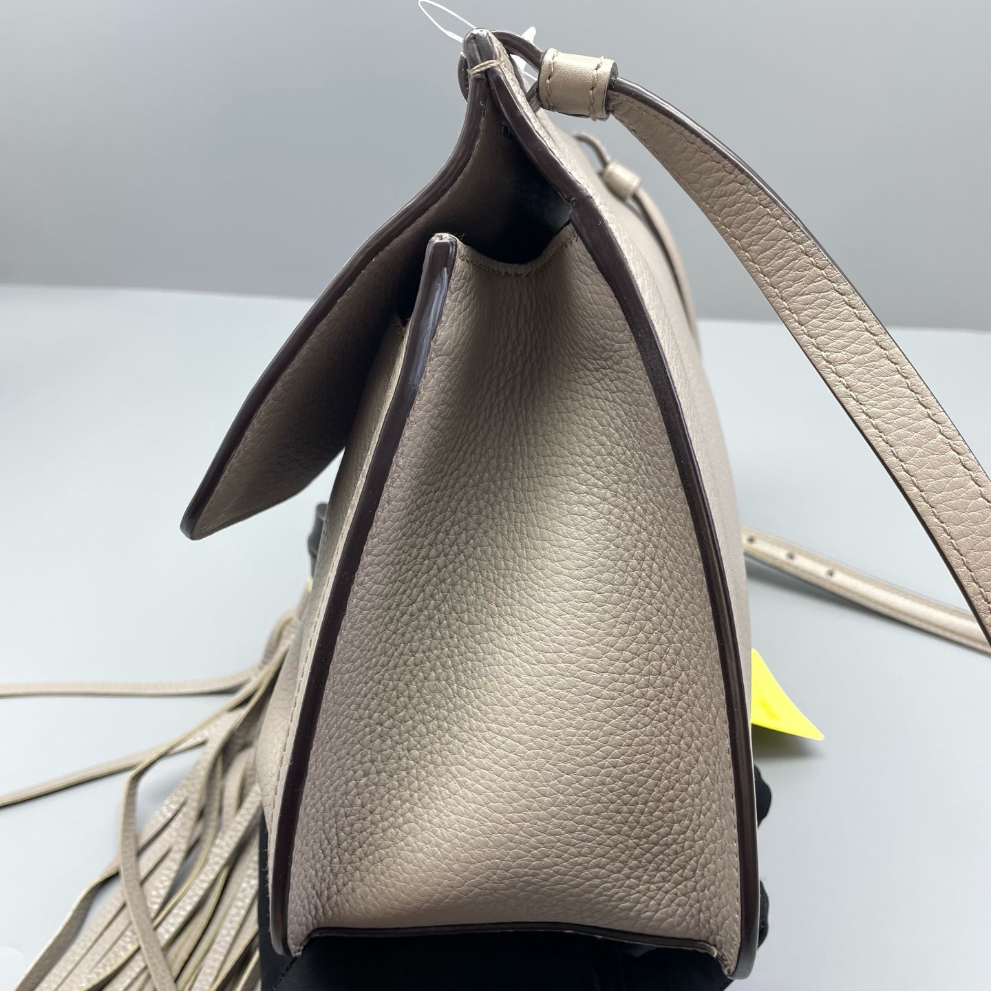 Gucci - Bamboo Tassel Shoulder Bag - Leather - Grey - (medium)