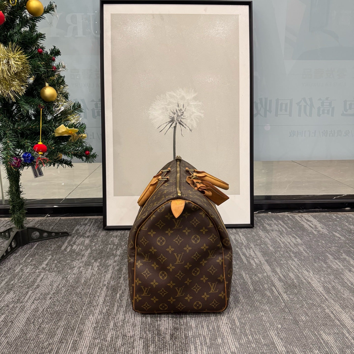 Louis Vuitton - Keepall 50 - Monogram coated canvas with Vachetta leather trim - Brown - (large)