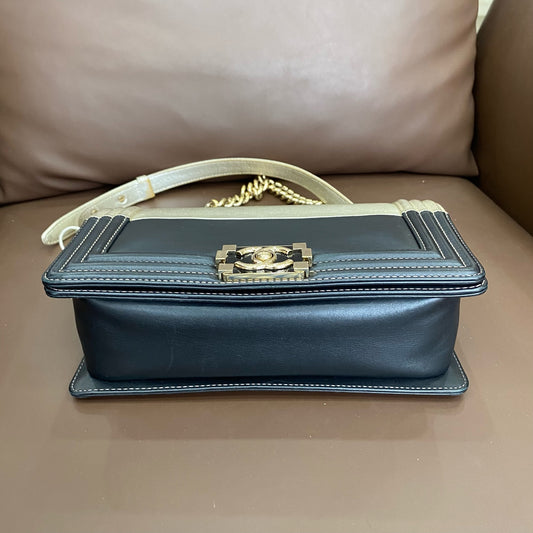 Chanel - Le Boy Medium - Leather - Multicolour - (medium)