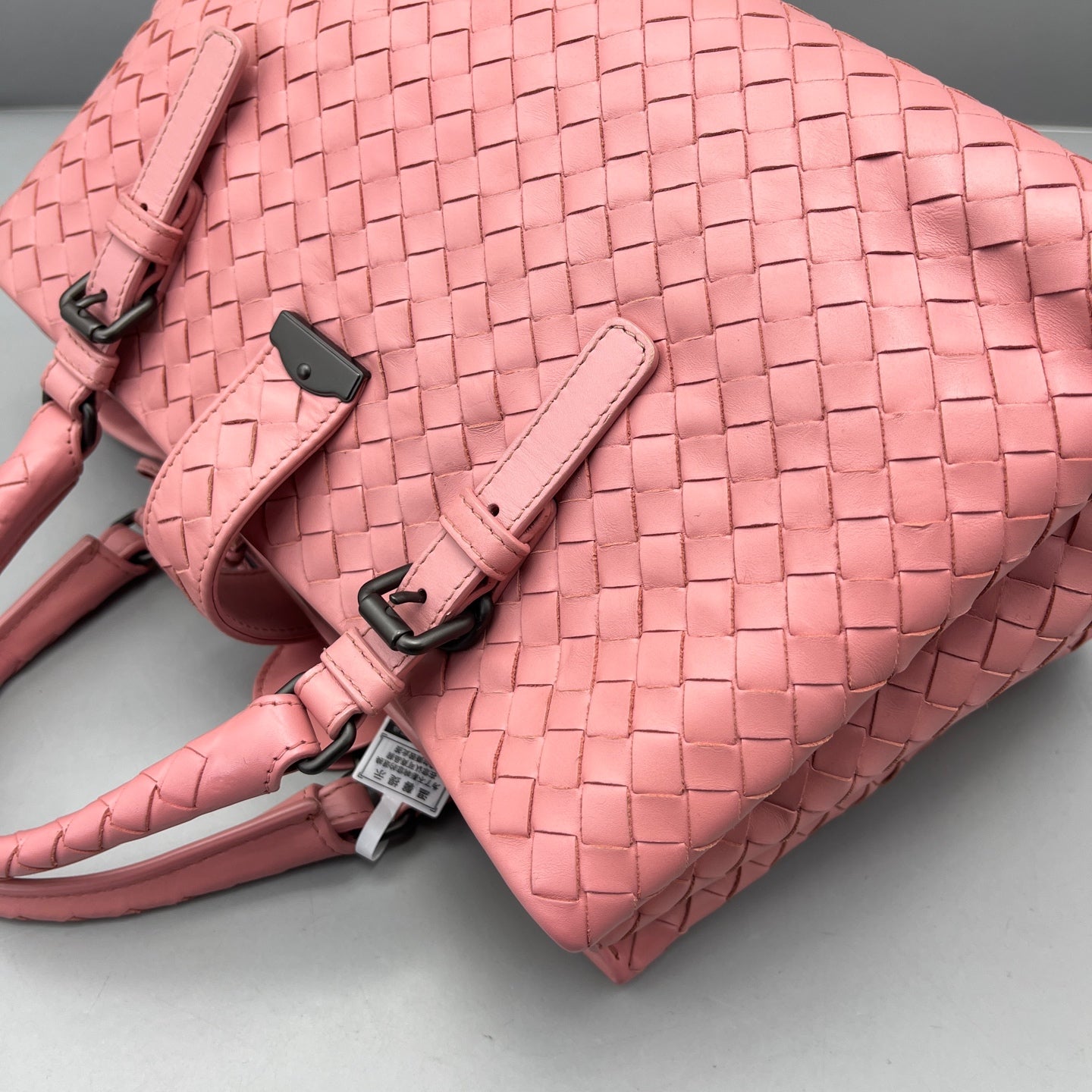 Bottega Veneta - Roma - Leather - Pink - (medium)