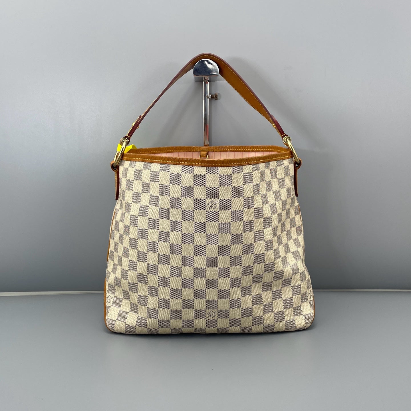 Louis Vuitton - Delightful MM - Damier Azur coated canvas with natural cowhide leather trim - White - (medium)
