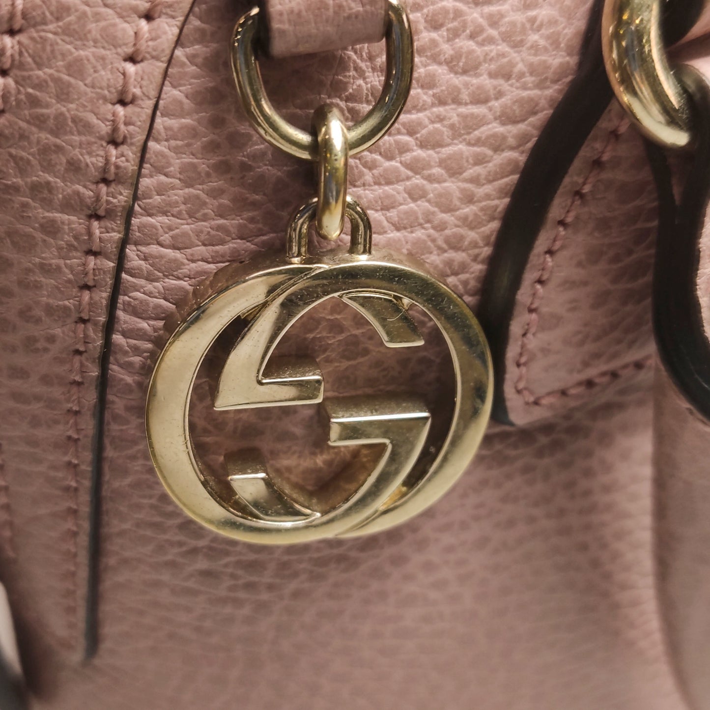 Gucci - Micro Dome Bag - Grained leather - Pink - (Small)