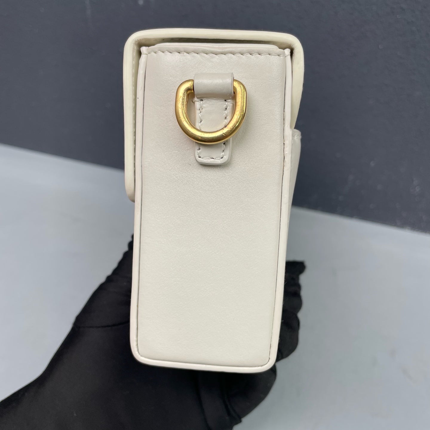 Dior - 30 Montaigne Box Bag - Leather - White - (mini)