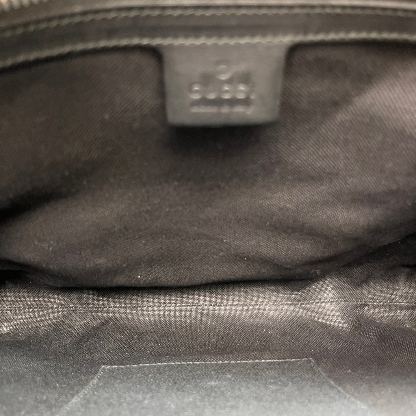Gucci - GG Supreme Messenger Bag - GG Supreme canvas with leather trim and fabric - Black - (medium)