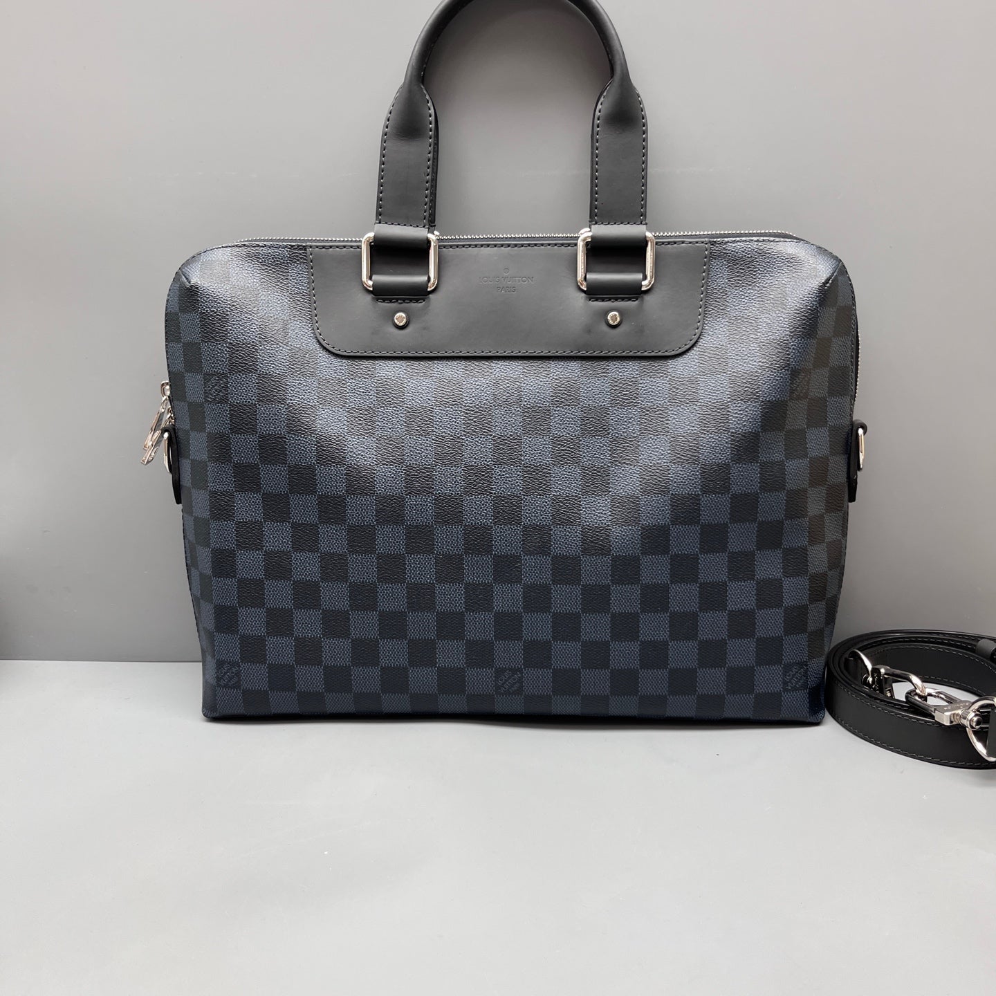 Louis Vuitton - Damier Graphite Document Bag - Coated canvas with leather trim - Grey - (Large)