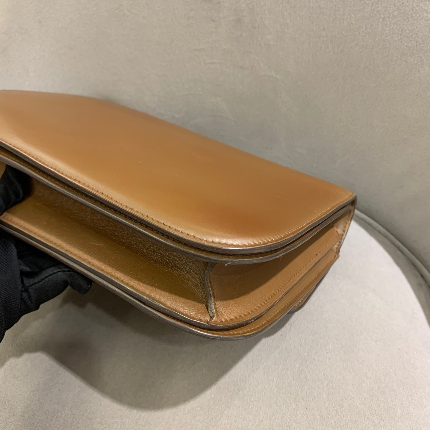Celine - Classic Box - Calfskin leather - Brown - (Medium)