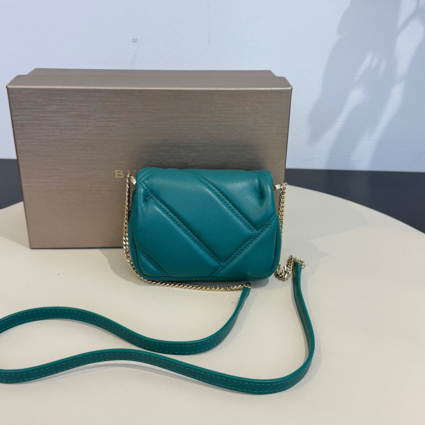 Bvlgari - Serpenti Cabochon Micro Bag - Leather - Green - (mini)