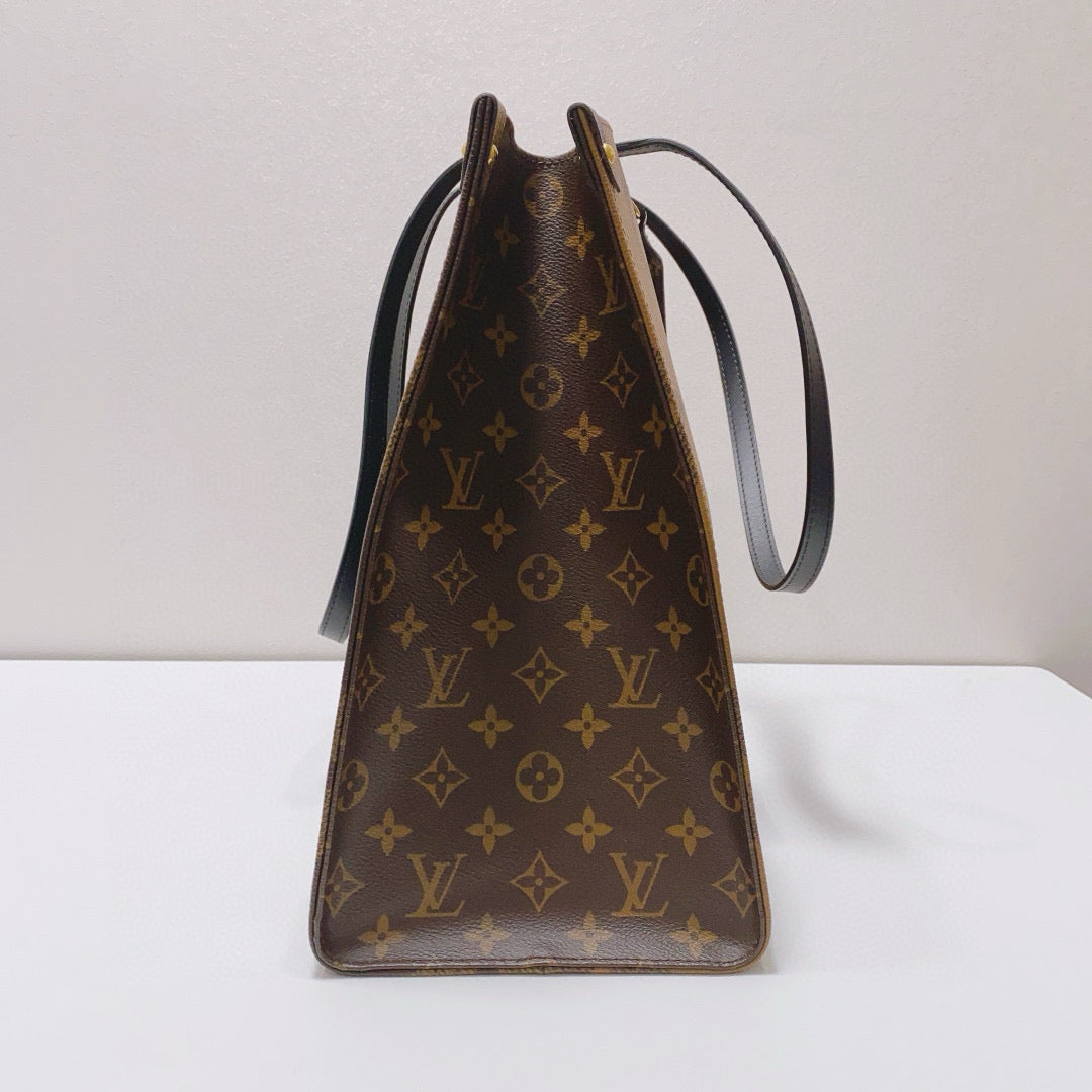 Louis Vuitton - OnTheGo GM - Monogram coated canvas with leather trim - Brown - (Large)