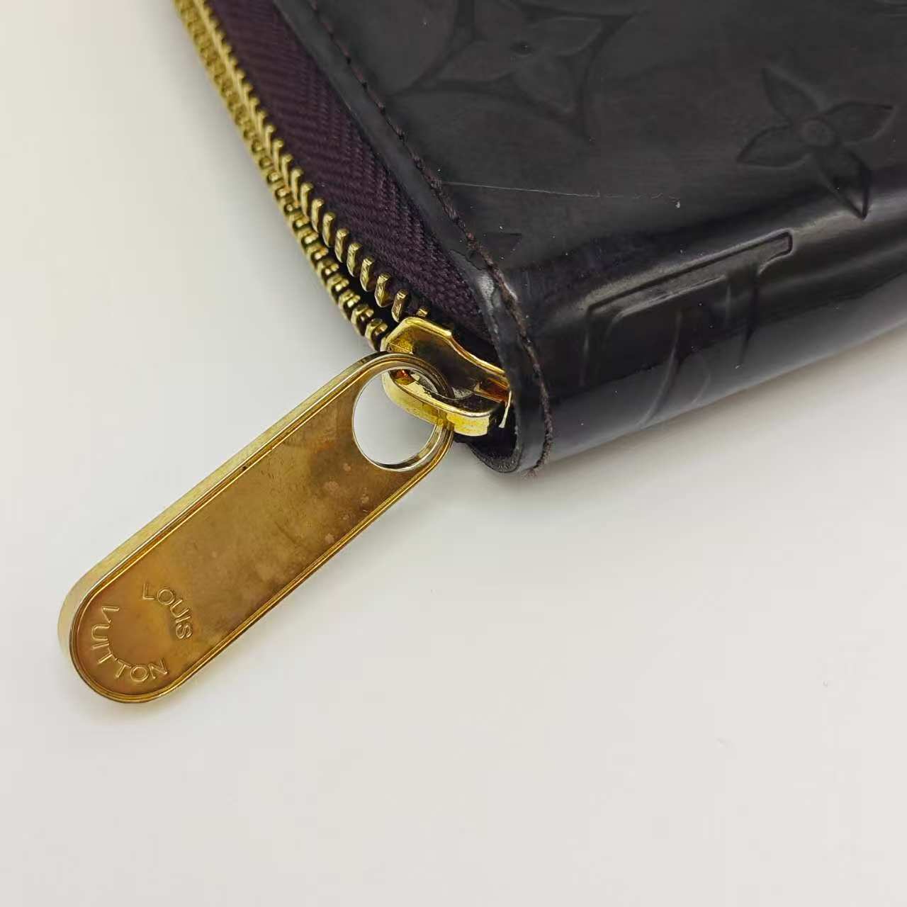 Louis Vuitton - Zippy Wallet - Patent leather - Burgundy - (medium)