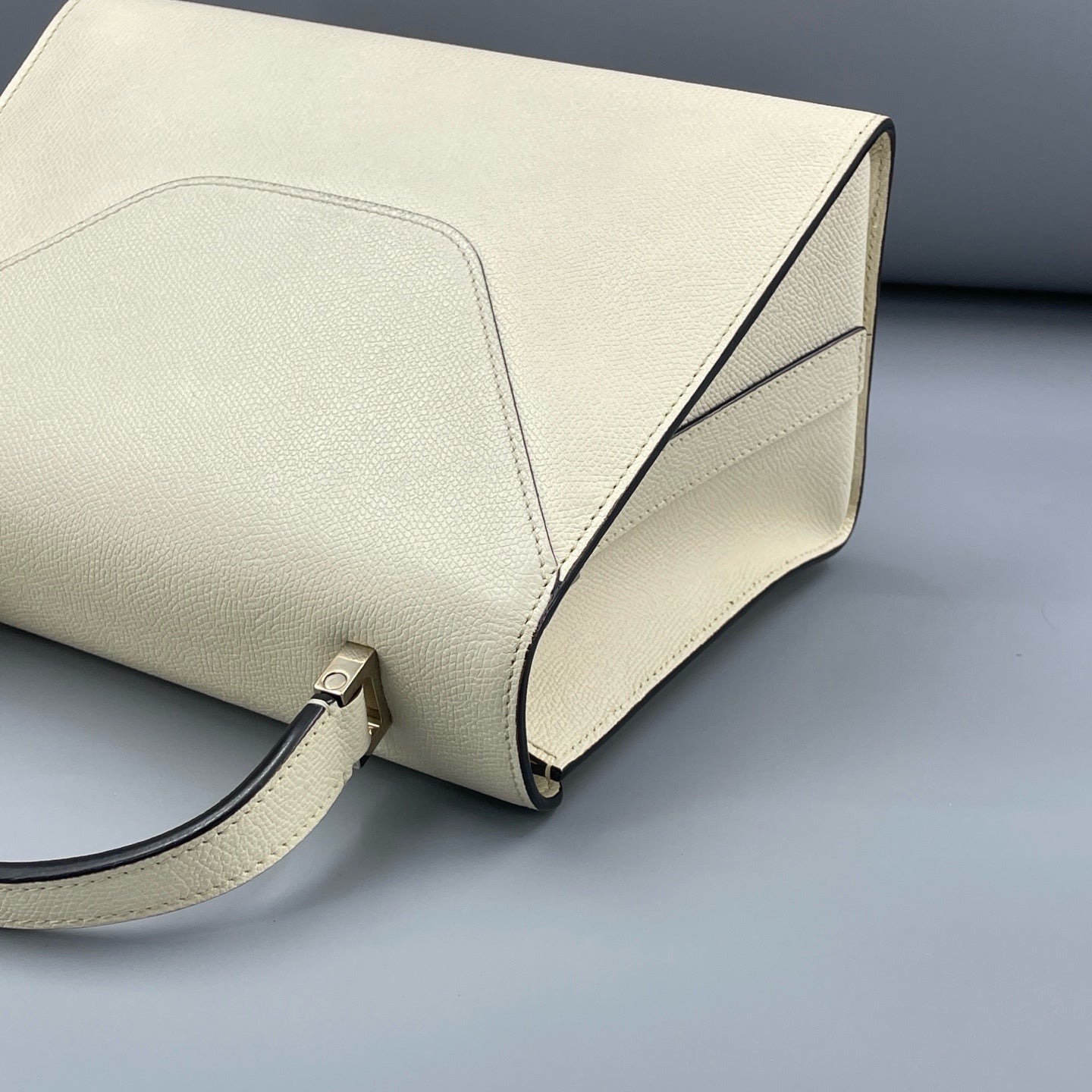 Valextra - Iside - Grained calfskin leather - White - (medium)
