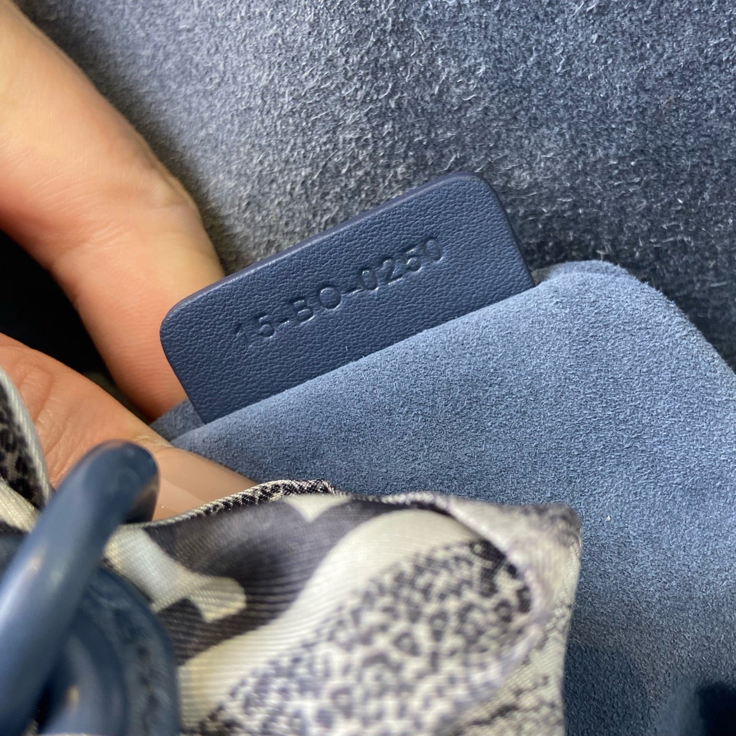 Dior - Lady Dior - Matte Calfskin Leather - Hazy Blue - (Small)