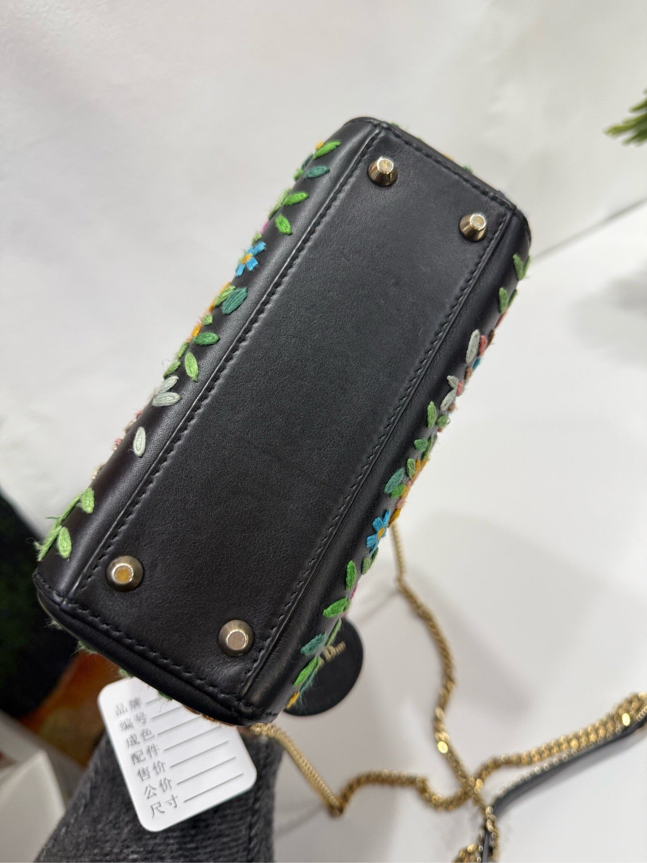 Dior - Lady Dior Mini - Leather - Black - (mini)
