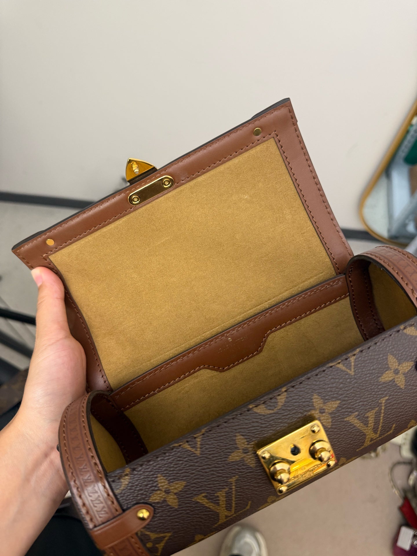 Louis Vuitton - Papillon Trunk - Monogram canvas with leather trim - Brown - (mini)