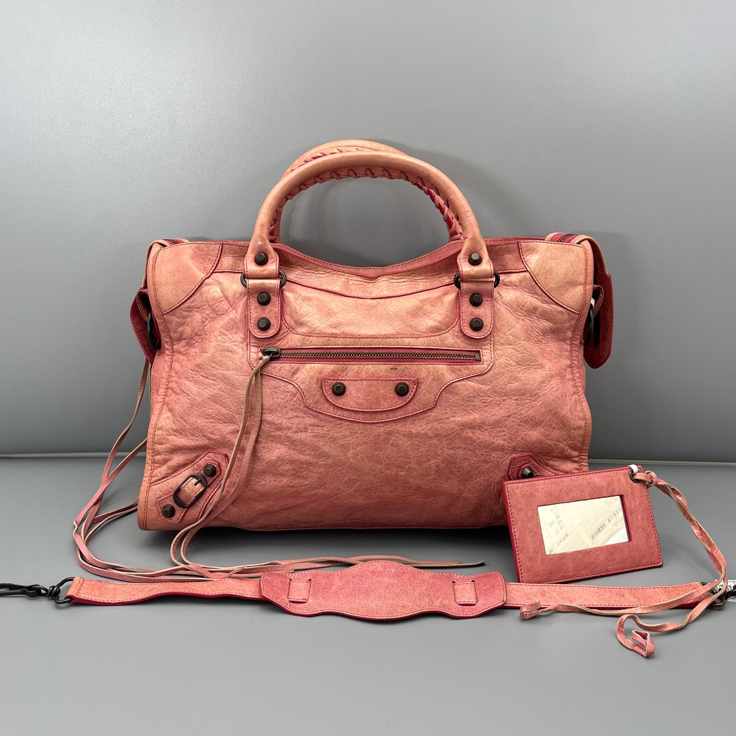 Balenciaga - City Bag - Leather - Pink - (medium)