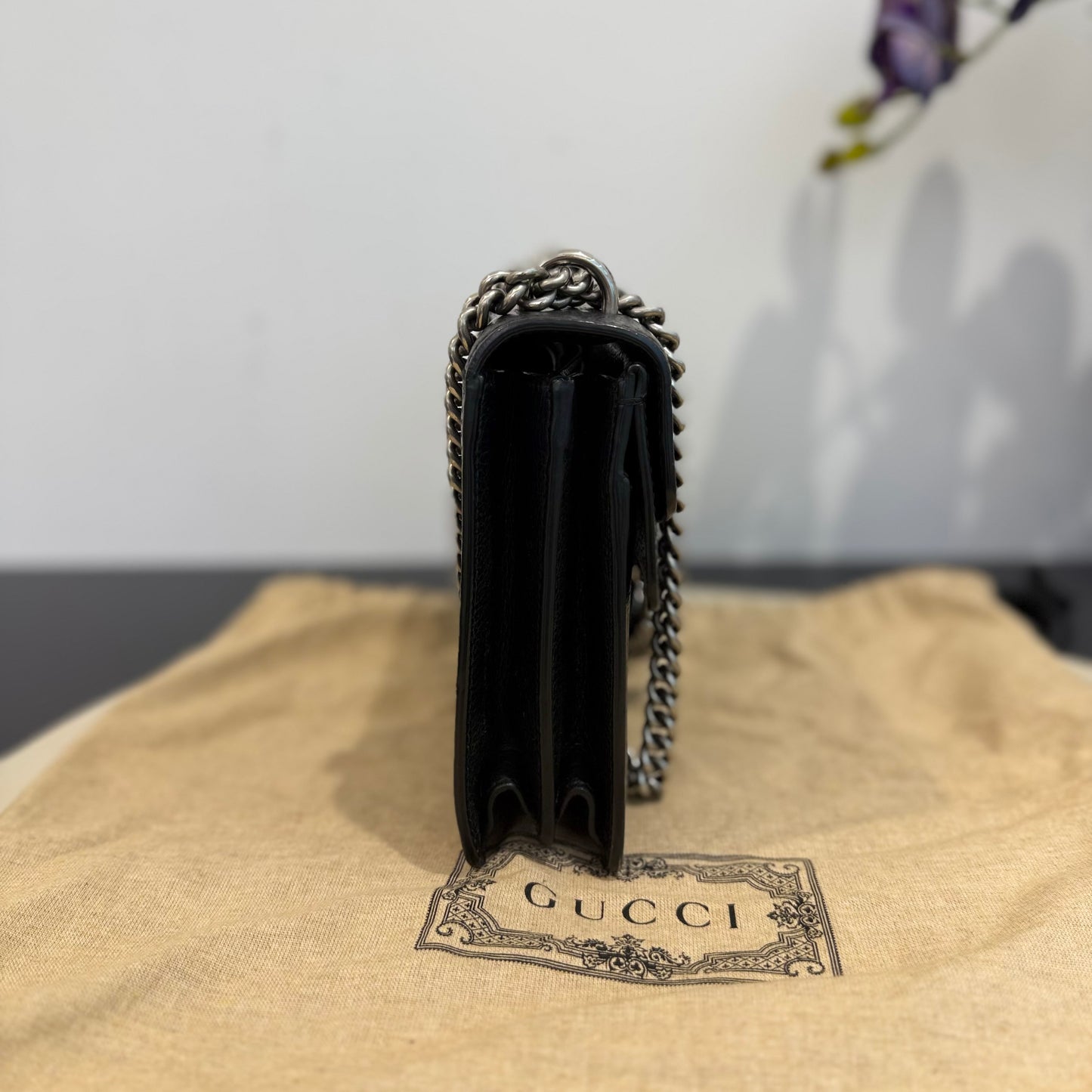 Gucci - Dionysus - Leather - Black - (medium)