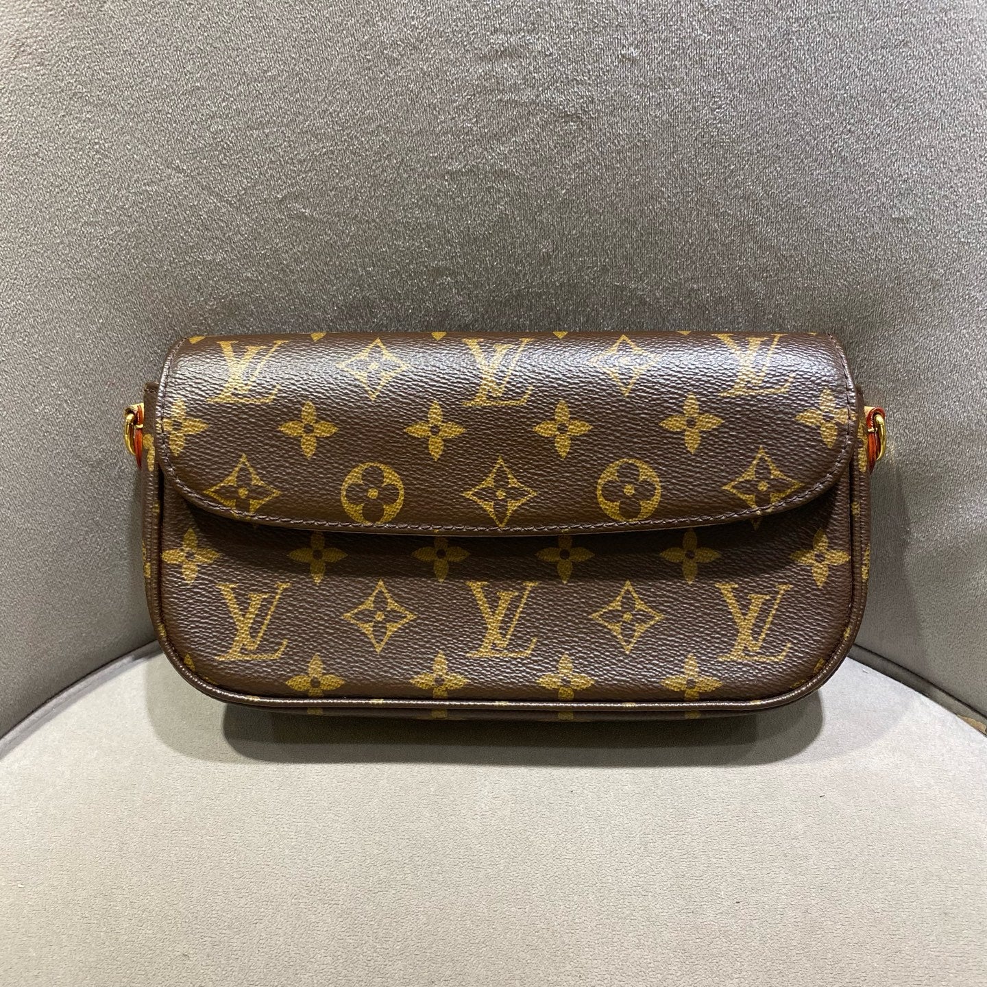 Louis Vuitton - Ivy - Monogram coated canvas with Vachetta leather trim - Brown - (mini)