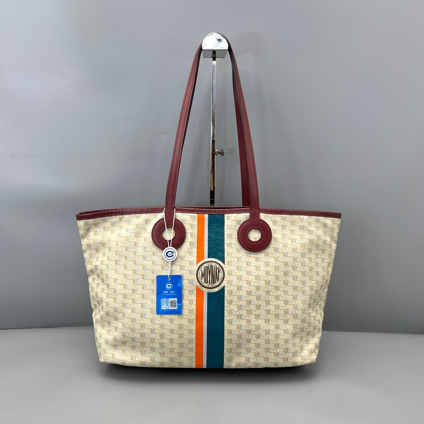 Moynat - Oh! Tote Bag - Coated Canvas with Leather Trim - Multicolour - (medium)