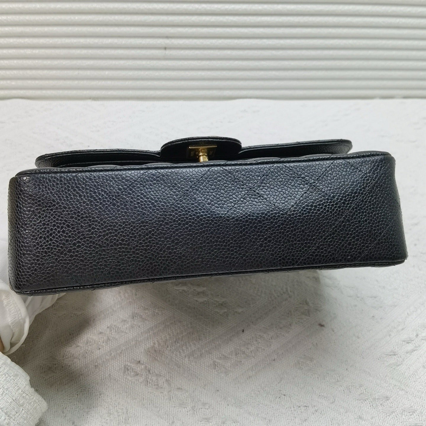 Chanel - Classic Flap Bag - Caviar leather - Black - (Small)