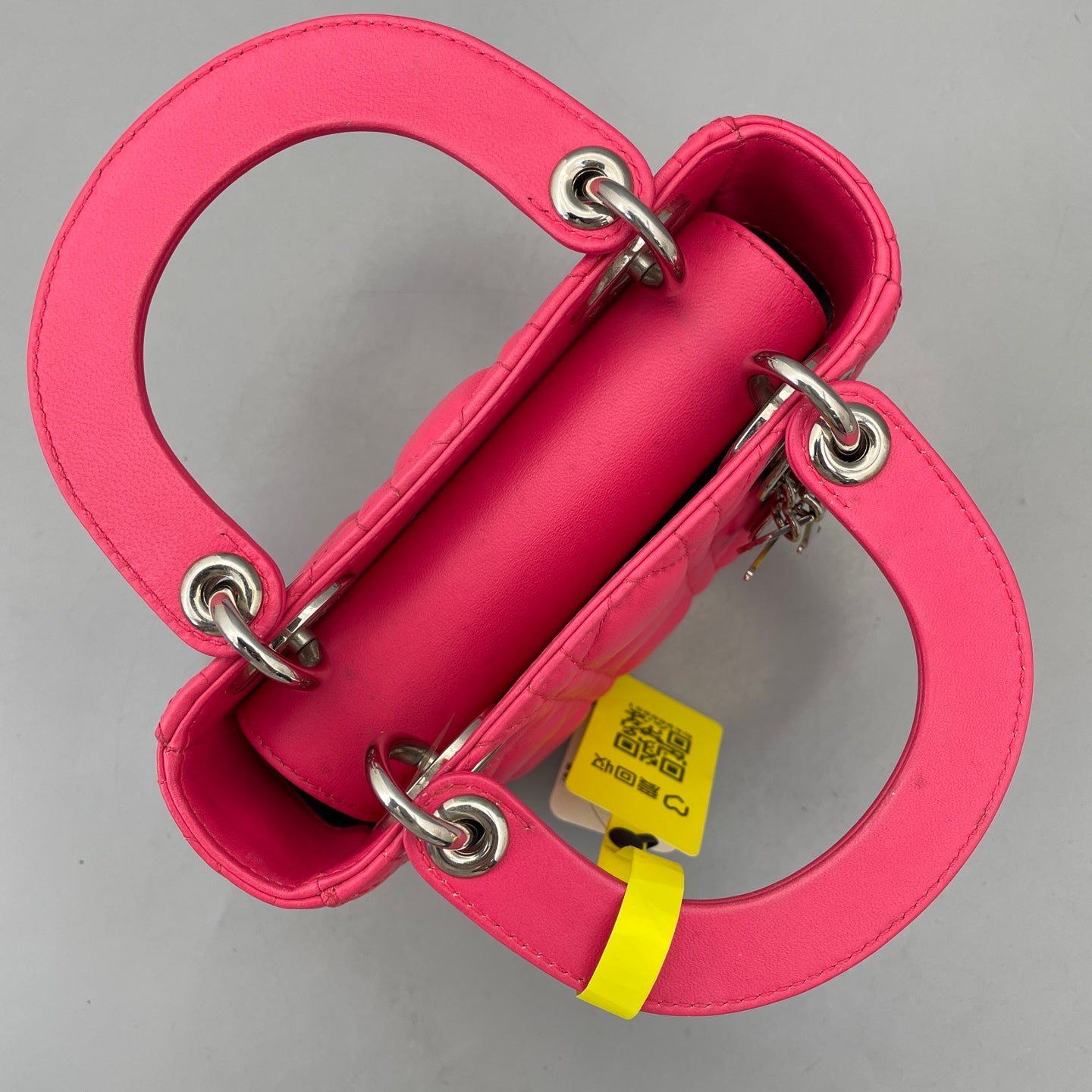 Dior - Lady Dior Mini - Lambskin leather - Rose Pink - (mini)