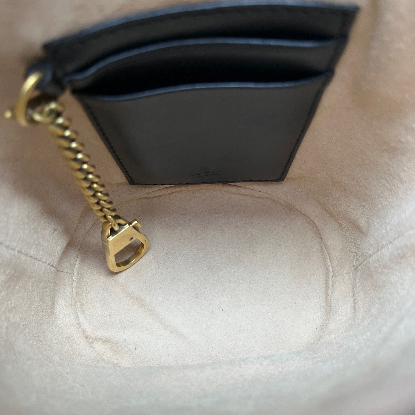 Gucci - Marmont Bucket Bag - Leather - Black - (mini)