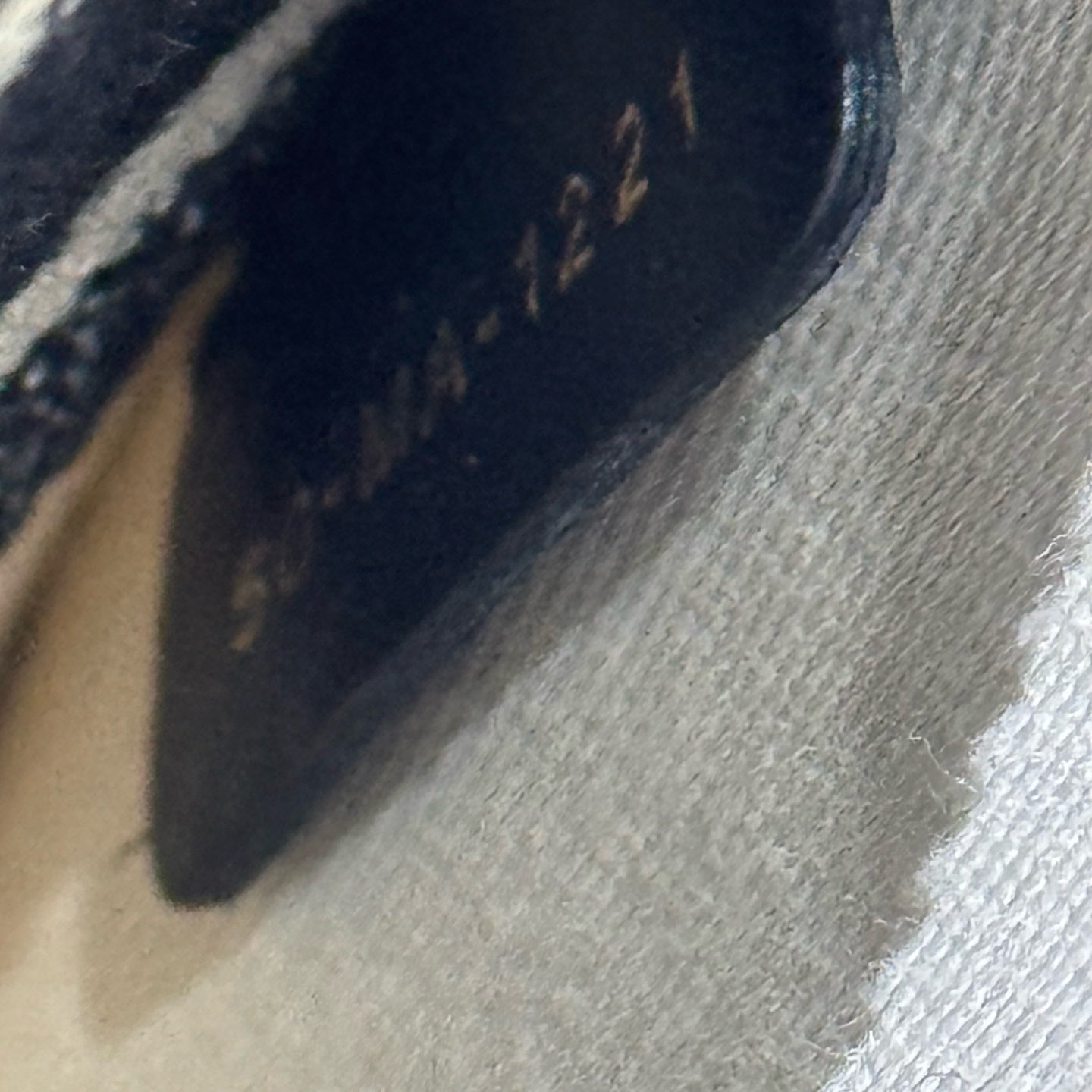 Dior - Lady Dior Bag - Embroidered cloth - Black and White - (medium)