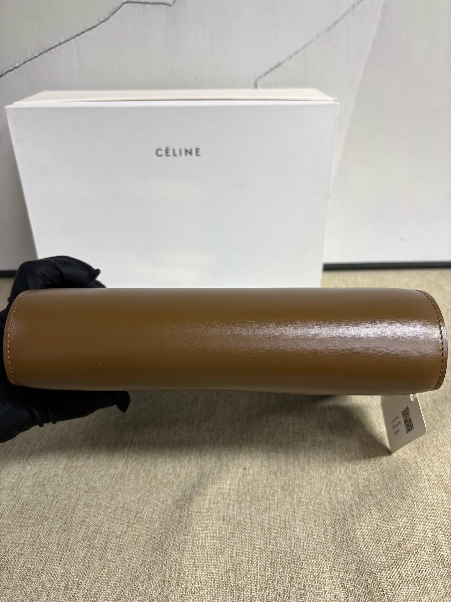 Celine - Classic Box - Cowhide leather - Brown - (Medium)