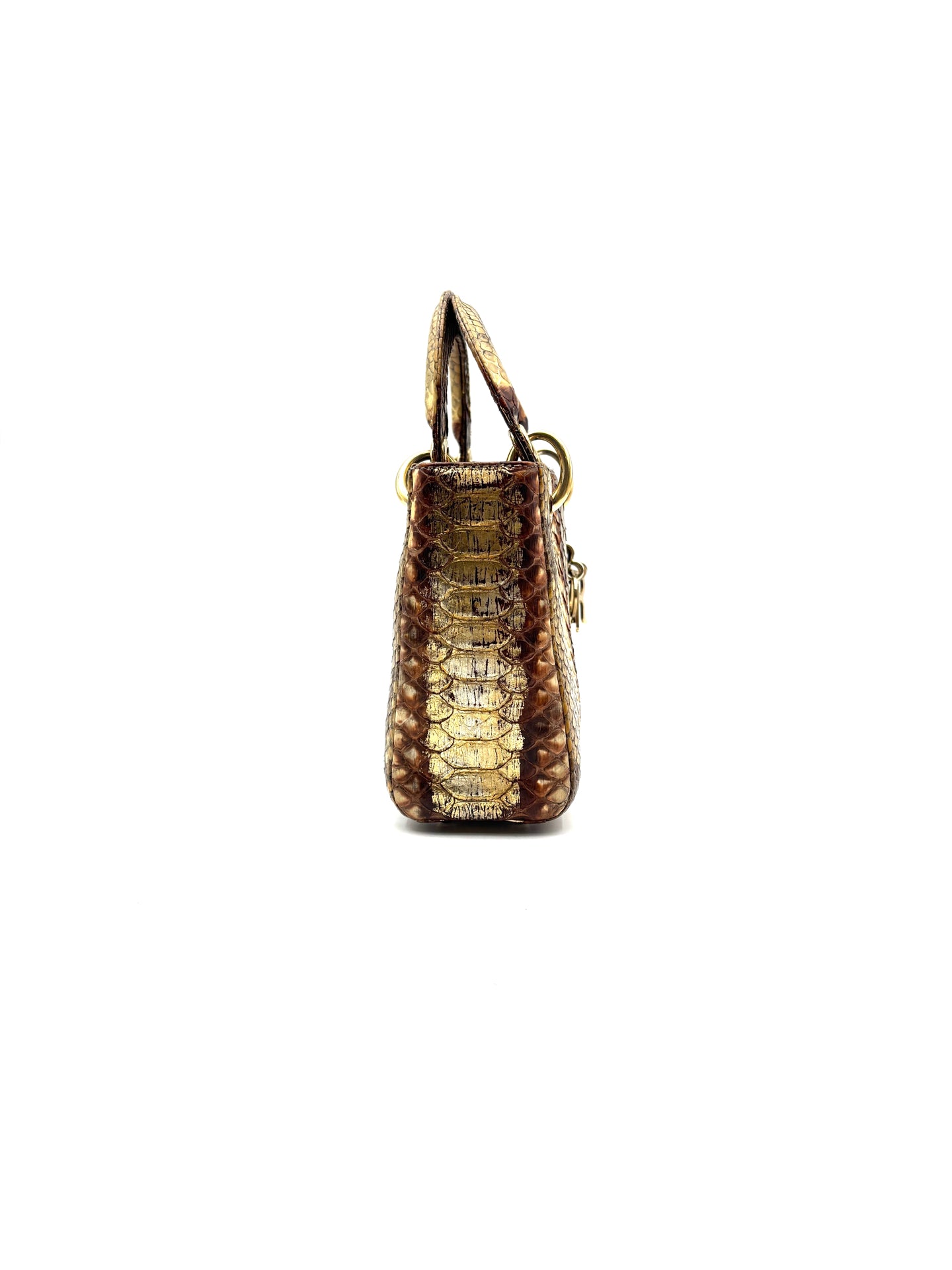 Dior - Lady Dior Mini - Exotic leathers - Python - Multicolour - (mini)