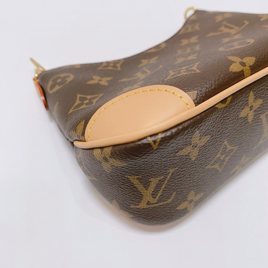 Louis Vuitton - Nano Boulogne Monogram - Monogram coated canvas with natural cowhide leather trim - Brown - (mini)