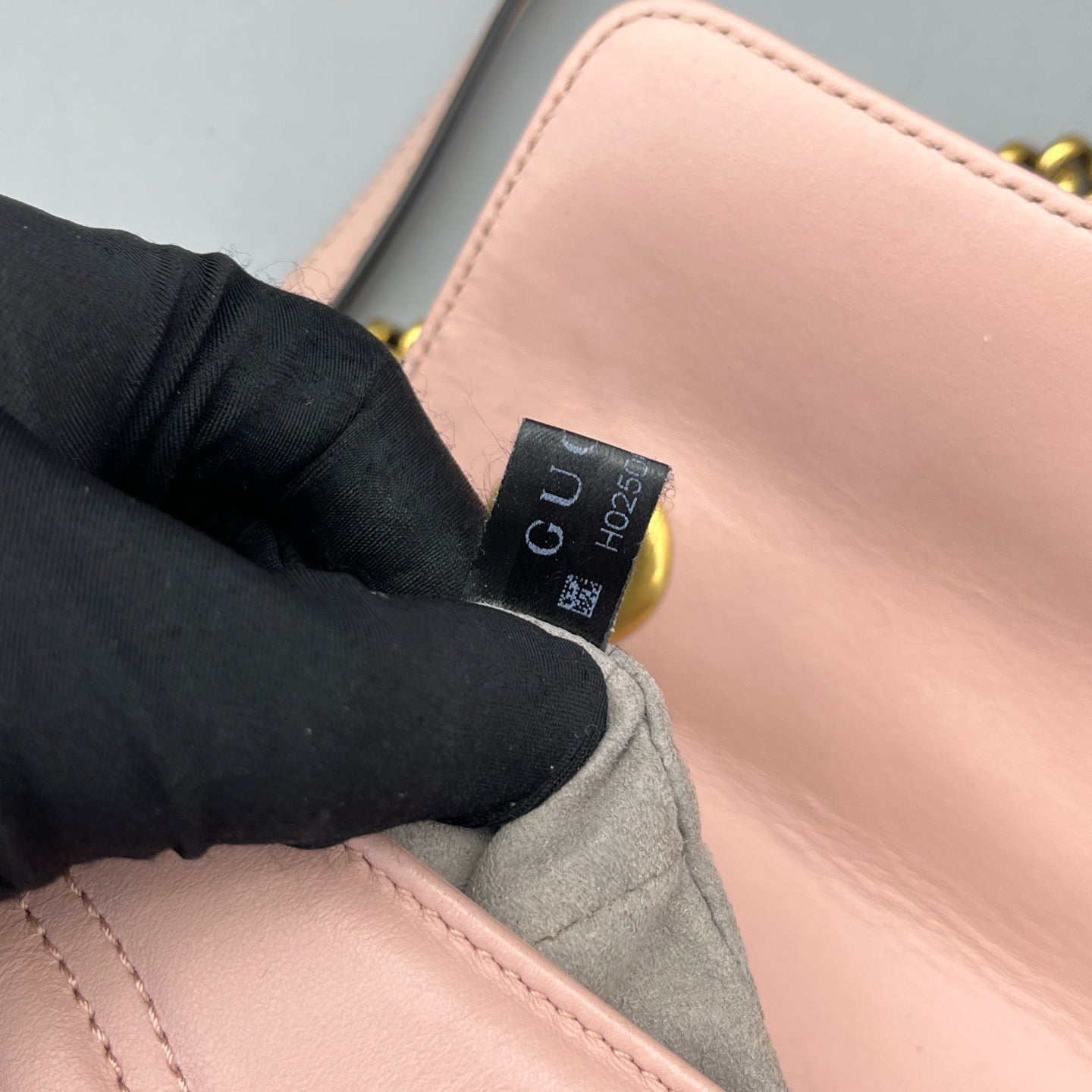 Gucci - GG Marmont Matelassé Mini Bag 22 - Matelassé chevron leather - Pink - (mini)