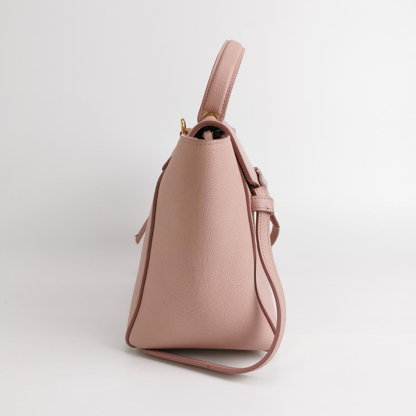Celine - Belt Bag Mini - Grained leather - Pink - (Small)