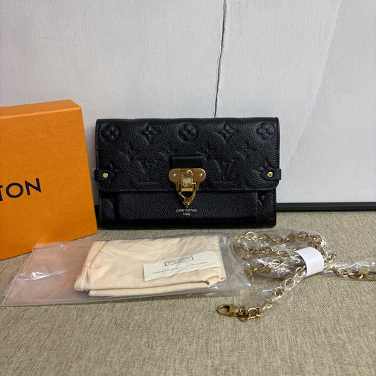 Louis Vuitton - Vavin WOC - Embossed Monogram Empreinte leather - Black - (mini)