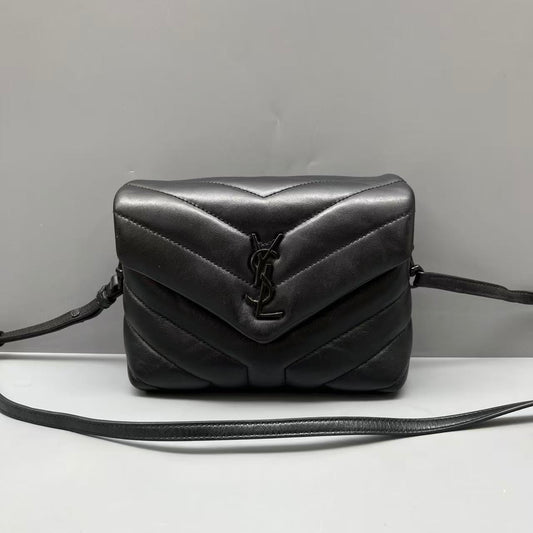 Saint Laurent - Loulou Toy - Leather - Black - (mini)
