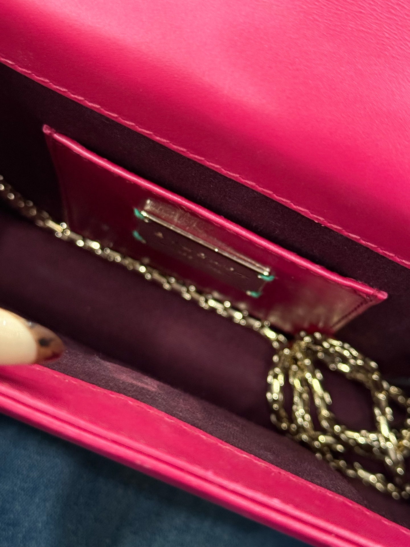 Bvlgari - Serpenti Forever Chain Bag - Exotic leathers - Stingray and Leather - Pink - (small)
