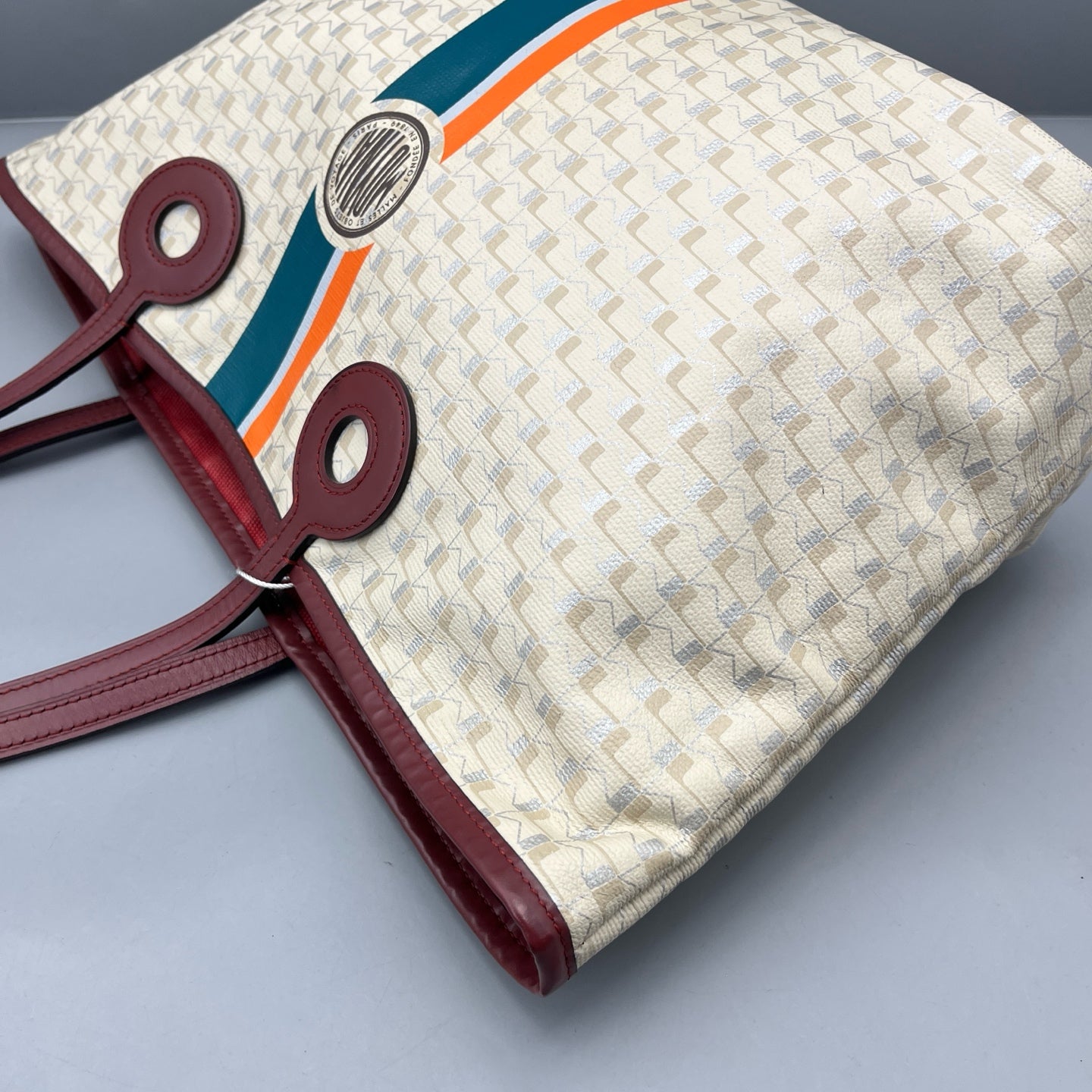 Moynat - Oh! Tote Bag - Coated Canvas with Leather Trim - Multicolour - (medium)