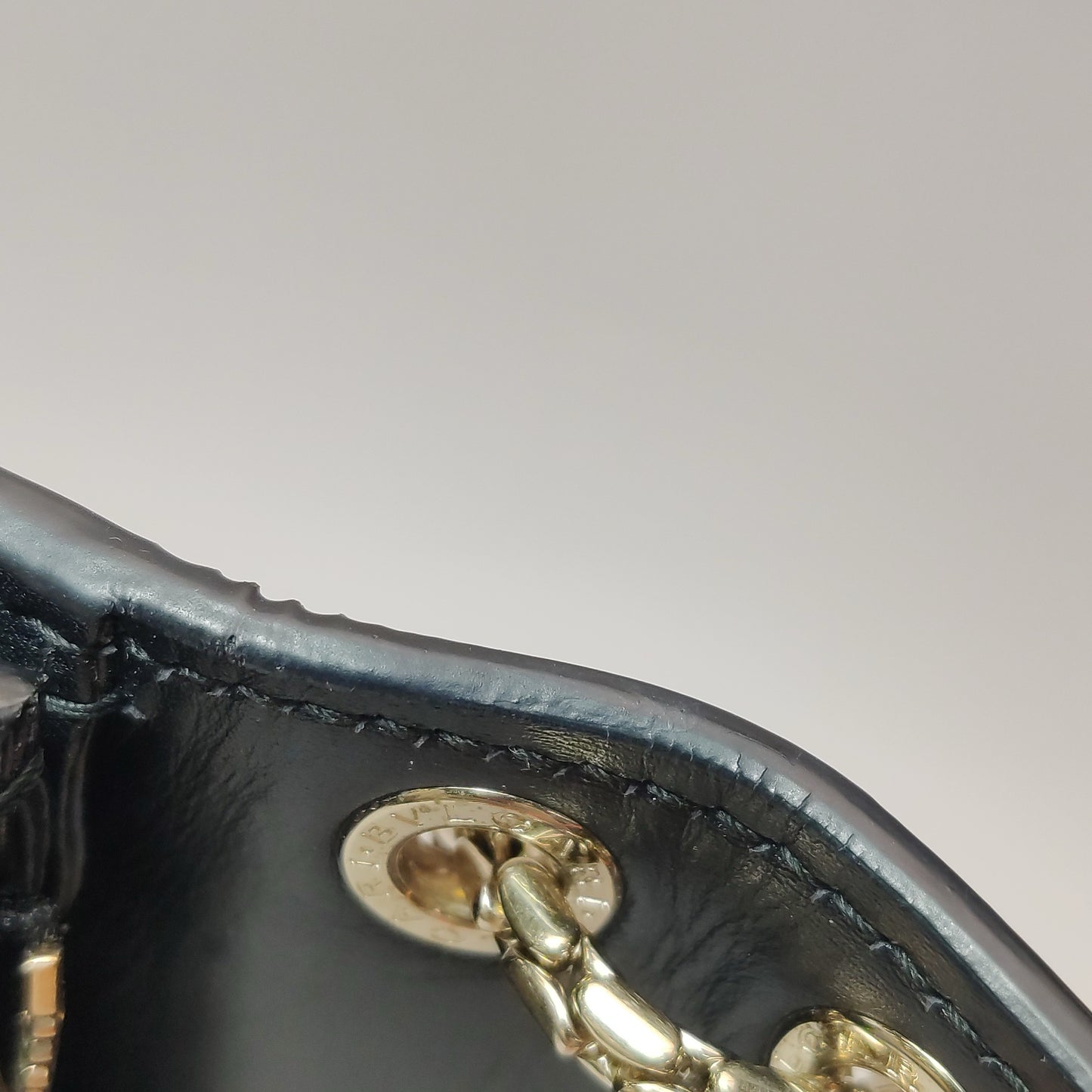 Bvlgari - Serpenti Forever Flap Cover Bag - Leather - Black - (small)