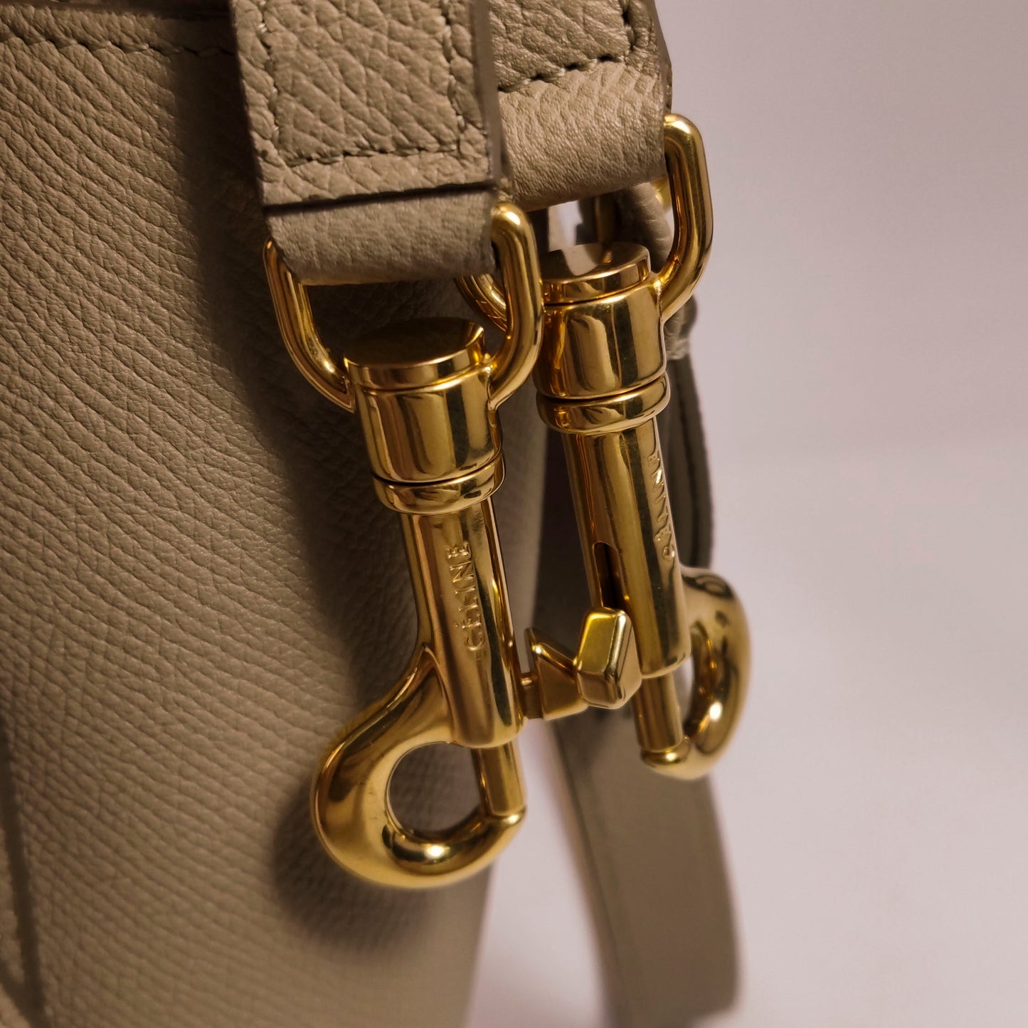 Celine - Belt Micro - Grained leather - Camel - (Small)