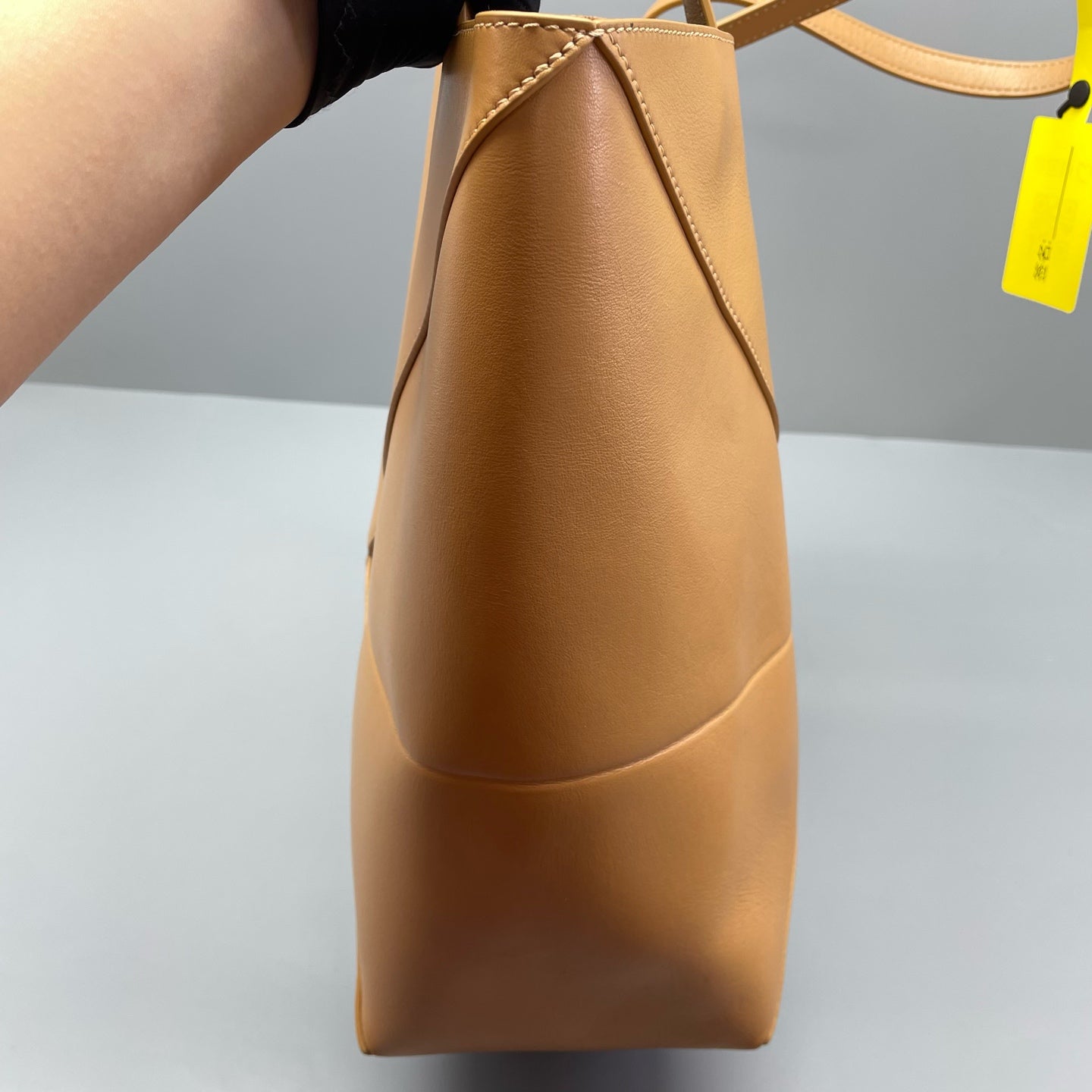 LOEWE - Geometric Tote Bag - Leather - Beige - (Medium)