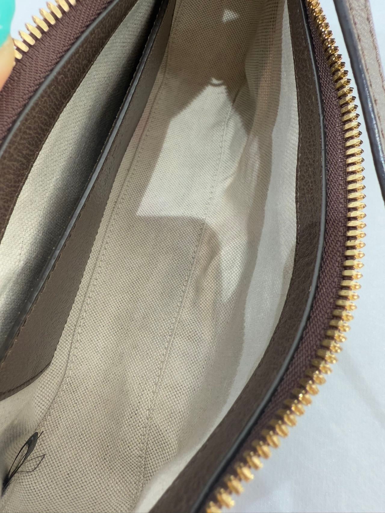 Gucci - Ophidia GG Supreme Mini Shoulder Bag - GG Supreme canvas with leather trim - Beige - (Mini)