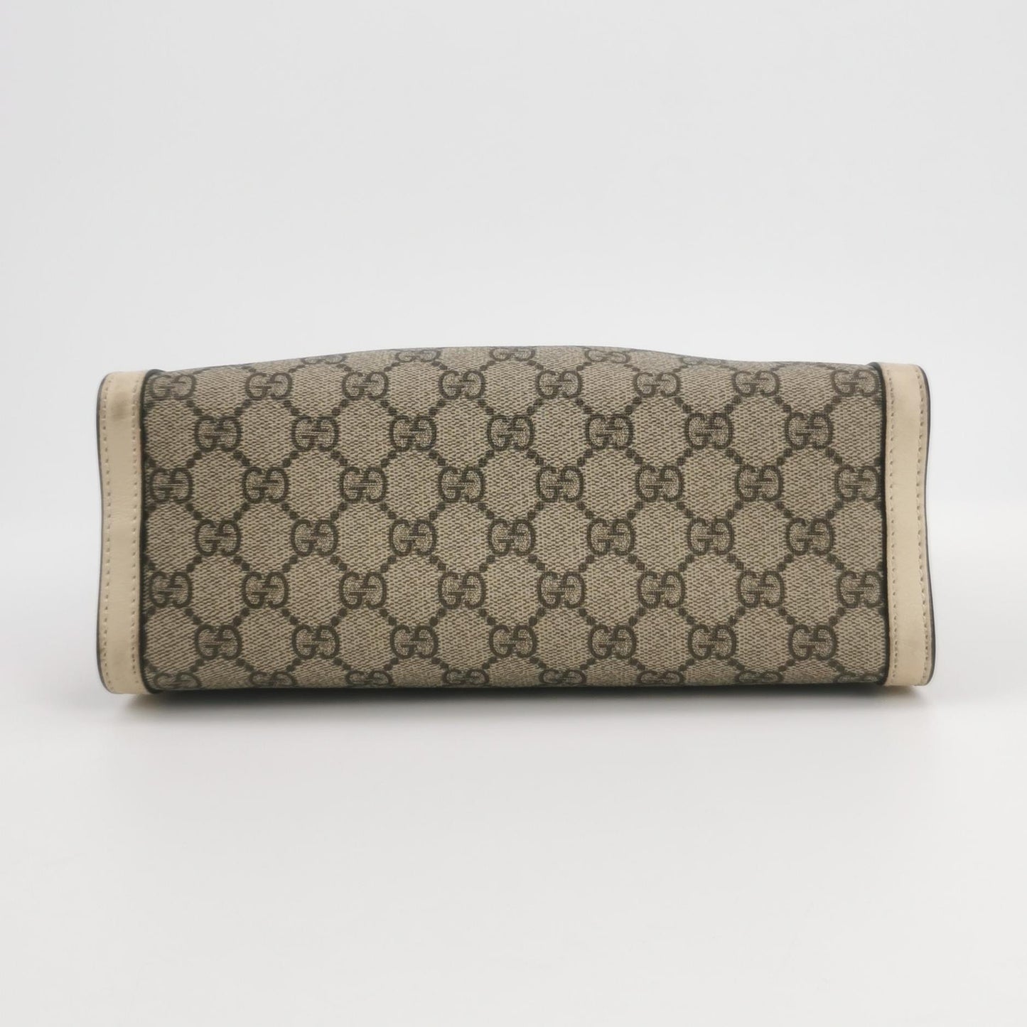 Gucci - Padlock Small Shoulder Bag - GG Supreme canvas with leather trim - Beige - (Small)