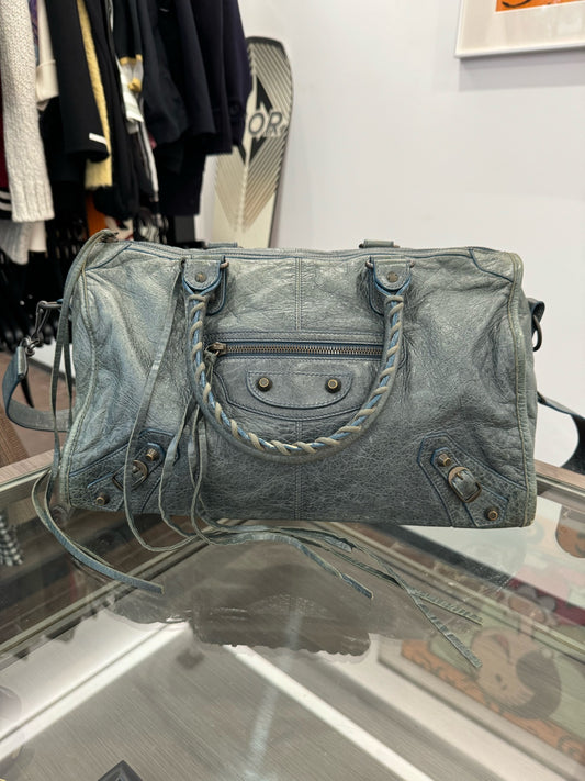 Balenciaga - Classic City - Leather - Blue - (medium)