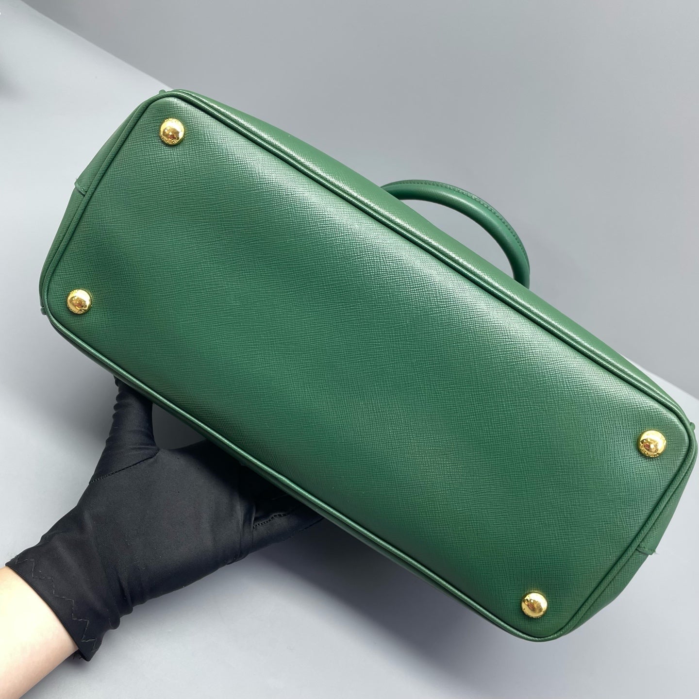 Prada - Saffiano Lux Tote - Leather - Green - (Medium)