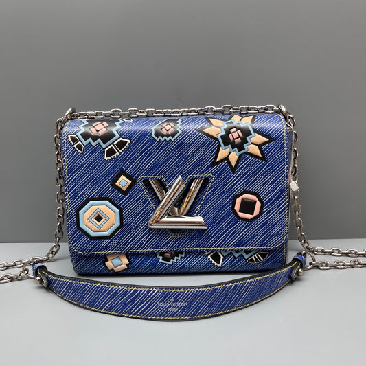 Louis Vuitton - Twist MM Graffiti Chain Bag - Epi leather - Blue - (Small)