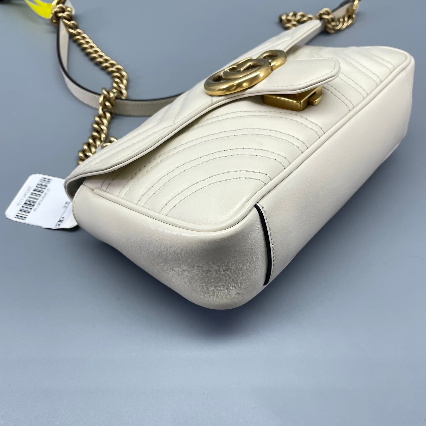 Gucci - GG Marmont Matelassé Mini Bag - Leather - White - (Mini)