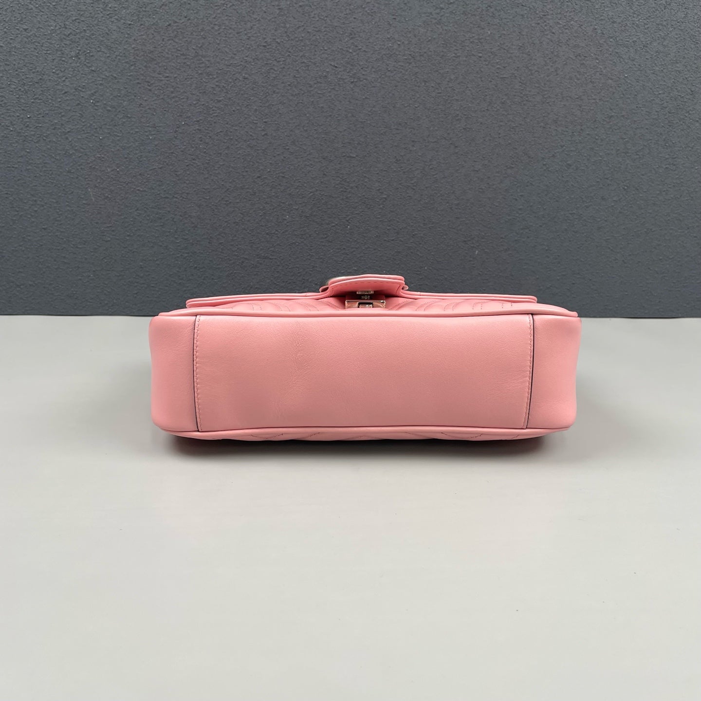 Gucci - GG Marmont Matelassé Shoulder Bag - Leather - Pink - (Medium)