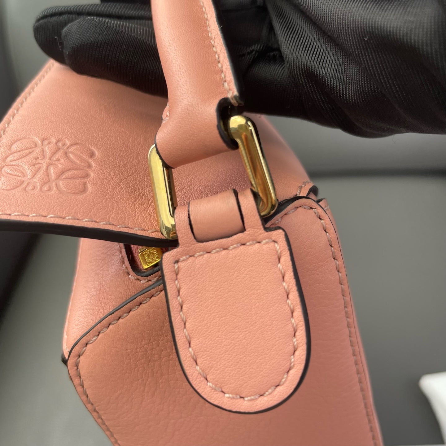Loewe - Puzzle Mini - Leather - Pink - (mini)