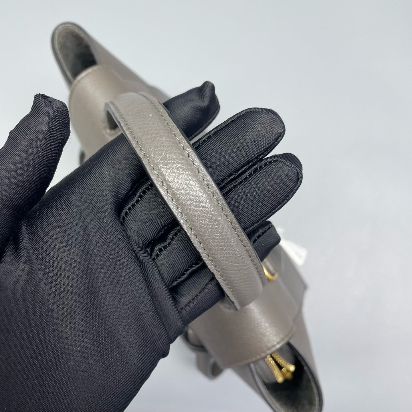 Celine - Belt Bag Nano - Grained leather - Elephant Grey - (mini)
