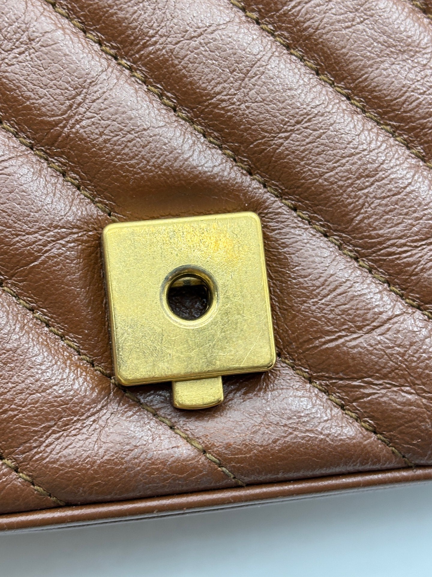 Gucci - GG Marmont - Leather - Caramel - (mini)