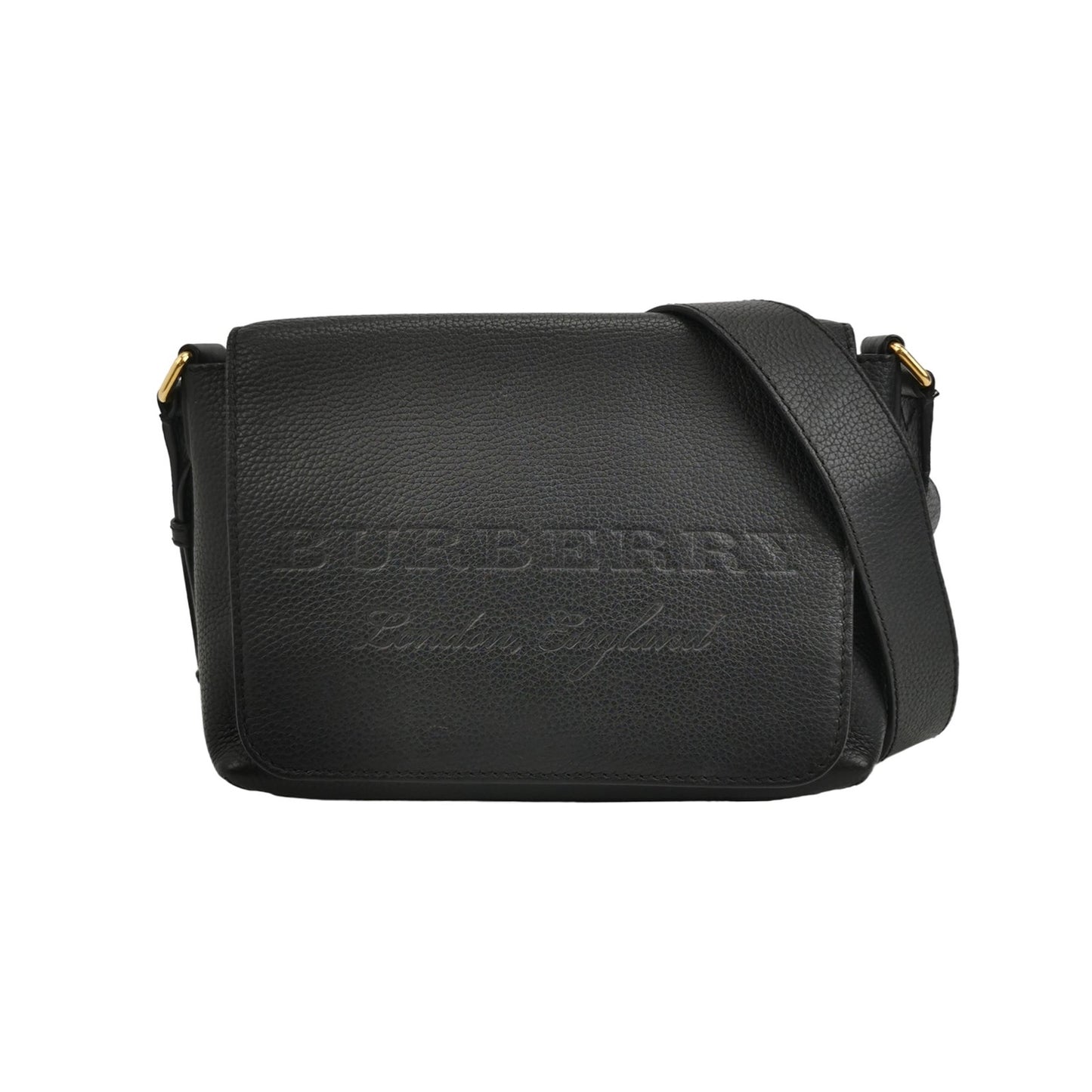 Burberry - Messenger Bag - Leather - Black - (medium)