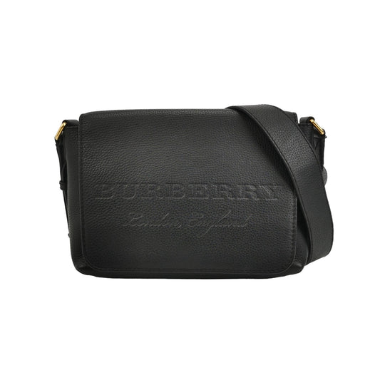 Burberry - Messenger Bag - Leather - Black - (medium)