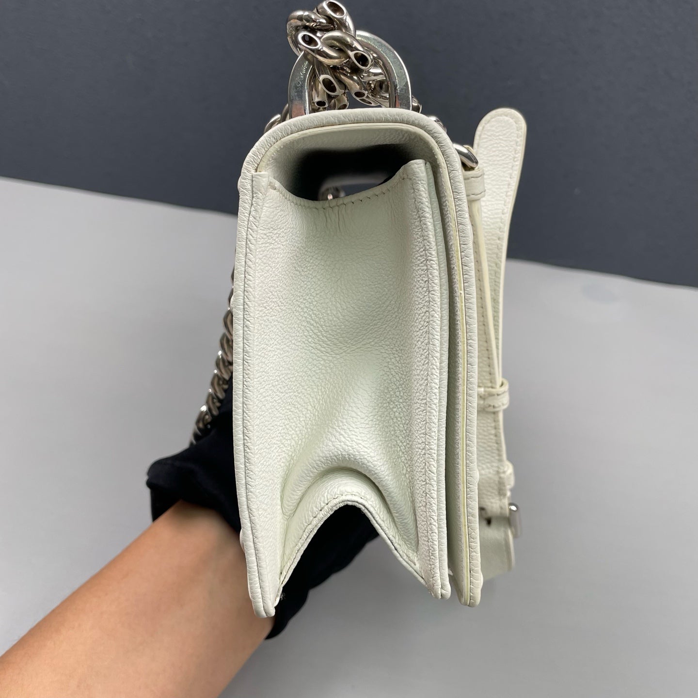Dior - Diorama - Leather - White - (small)